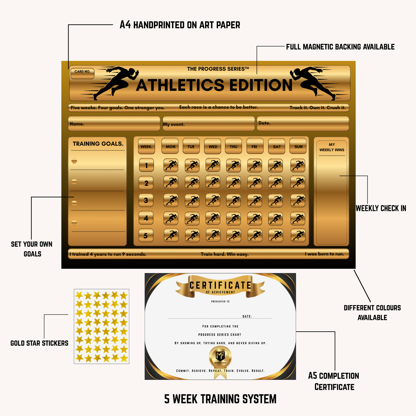Athletics Training Chart