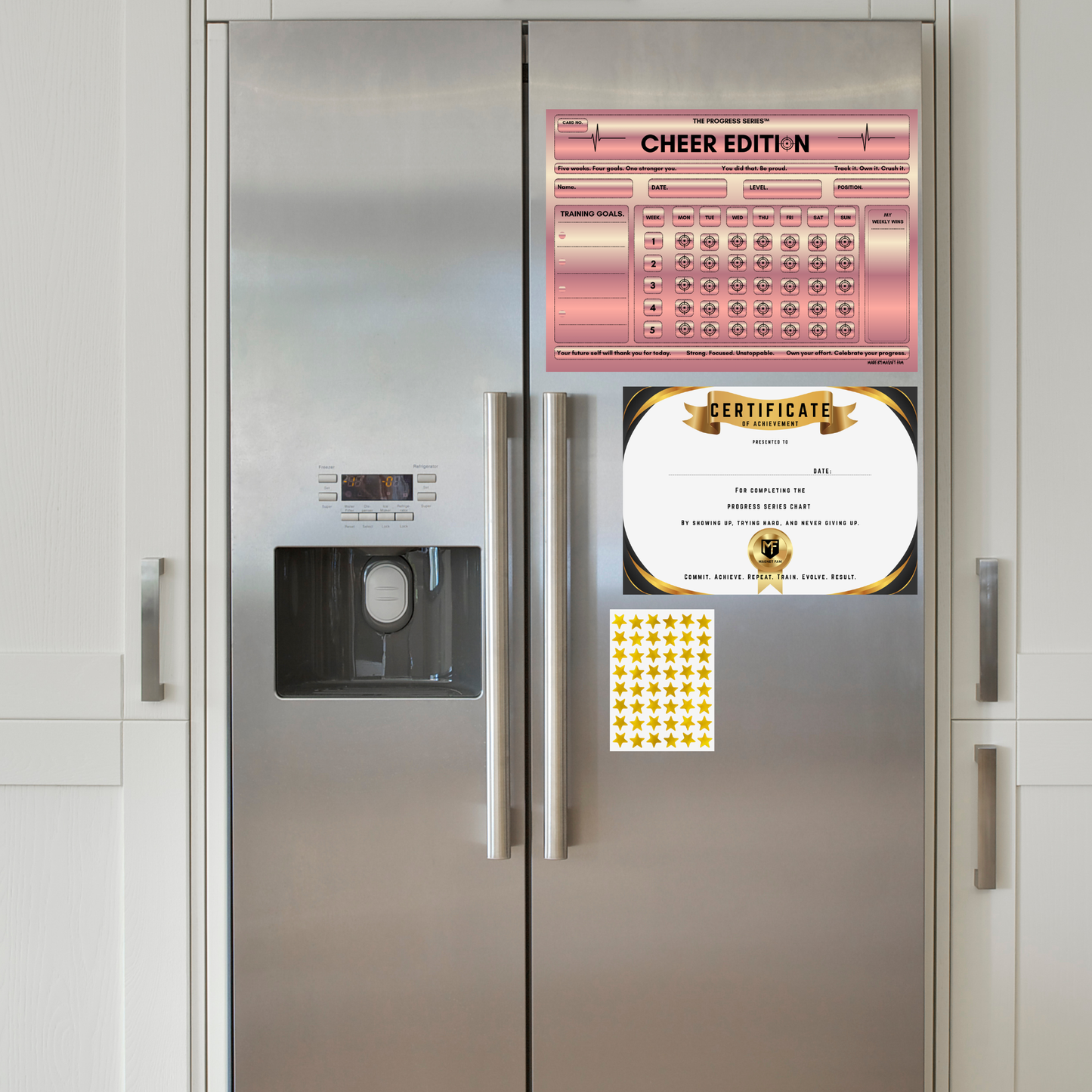 Cheerleading Training Chart